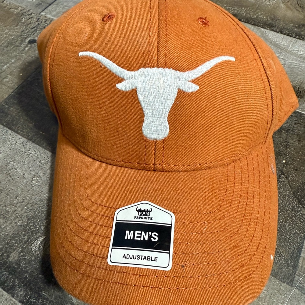 Texas Longhorns Burnt Orange Hat‎ Fan Favorite Adjustable Men’s OS